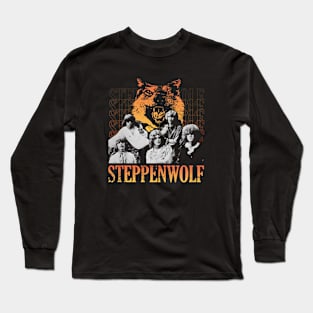 RETRO WOLF PHOTO Long Sleeve T-Shirt